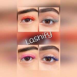 LASHIFY Vibrant Lash Collection - Red, Pink, Royal Kim Blue, & Teal.